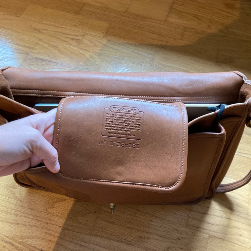 Vintage coach laptop bag - Picture 2 of 3